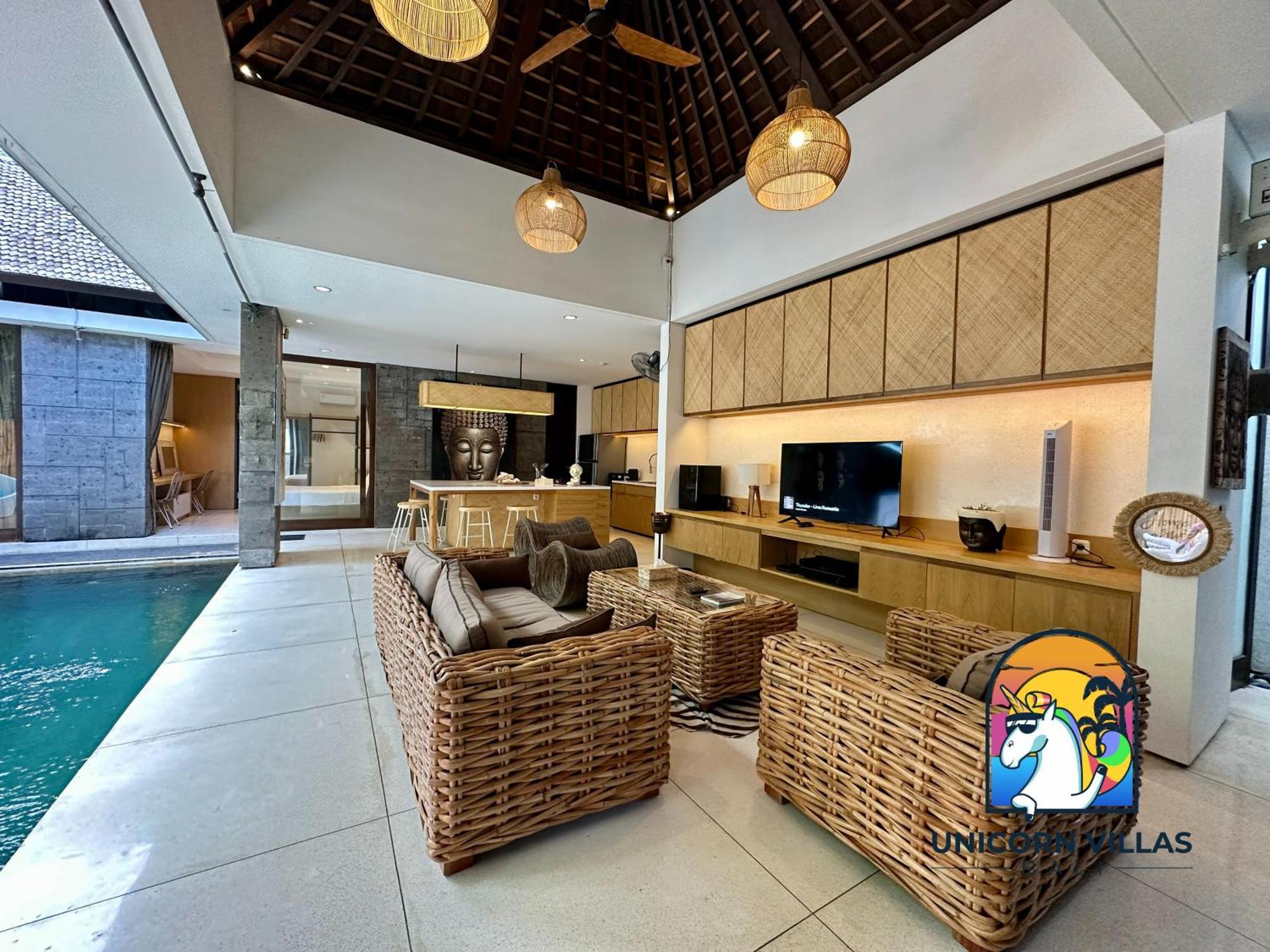 Villa Di Sawah - By Unicorn Villas Bali Kerobokan Extérieur photo